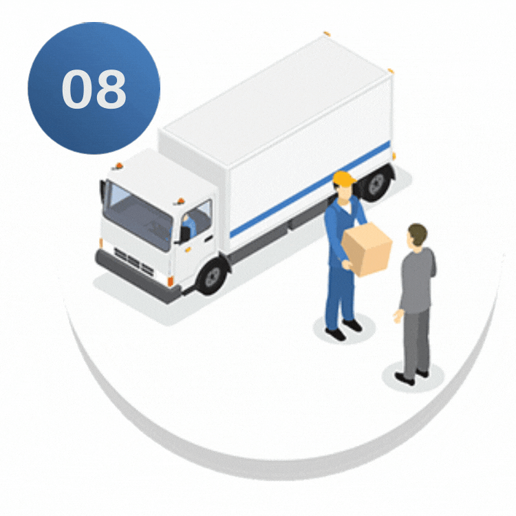 ship your order to customer using obordesk